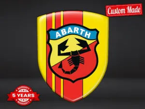 Fiat Abarth All Car Badges Pro Max Lasting Stylish Design